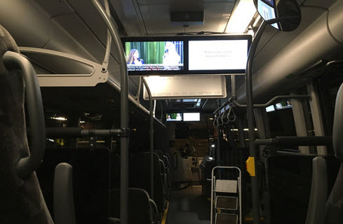 AV-952x KVM over IP Application - Bus Information System