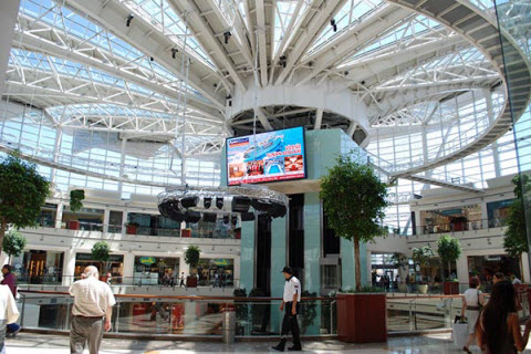 KVM over IP Application - Shopping Mall Digital Signage