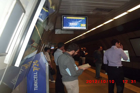 AV-952x KVM over IP Application - Metro Station Digital Signage