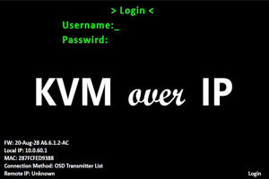 KVM Over IP Software Support