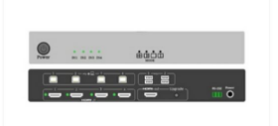 Four-Port Multiview KVM switch with Roaming Mouse