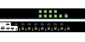 8-port Multi-View KVM Switch with Roaming Mouse