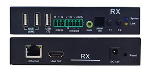 4K@60 KVM over IP Extender with Video-Wall