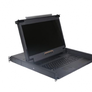 1-Port 17.3” LCD VGA/HDMI KVM Switch