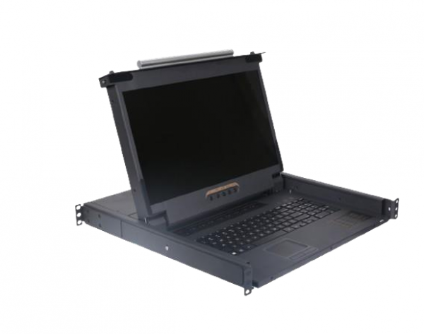 1-Port 17.3” LCD VGA/HDMI KVM Switch